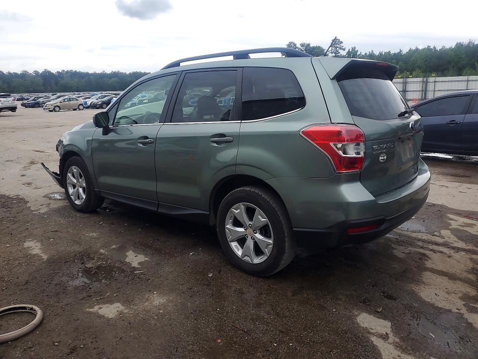 2015 Subaru Forester VIN JF2SJAHC8FH800602 COPART salvage auction — FRONT END, Sc - Cert Of Title-Salvage, sold $950 on 2026-07-20 (photo 2)