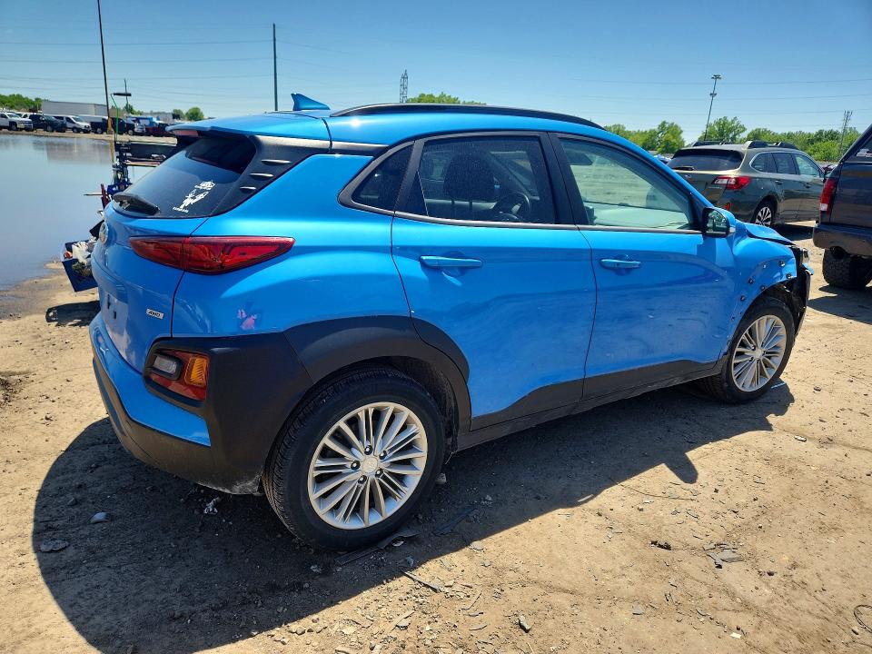 2020 Hyundai Kona VIN KM8K6CAA7LU482135 COPART salvage auction — FRONT END, Salvage Title, sold $4,550 on 2026-07-14 (photo 3)
