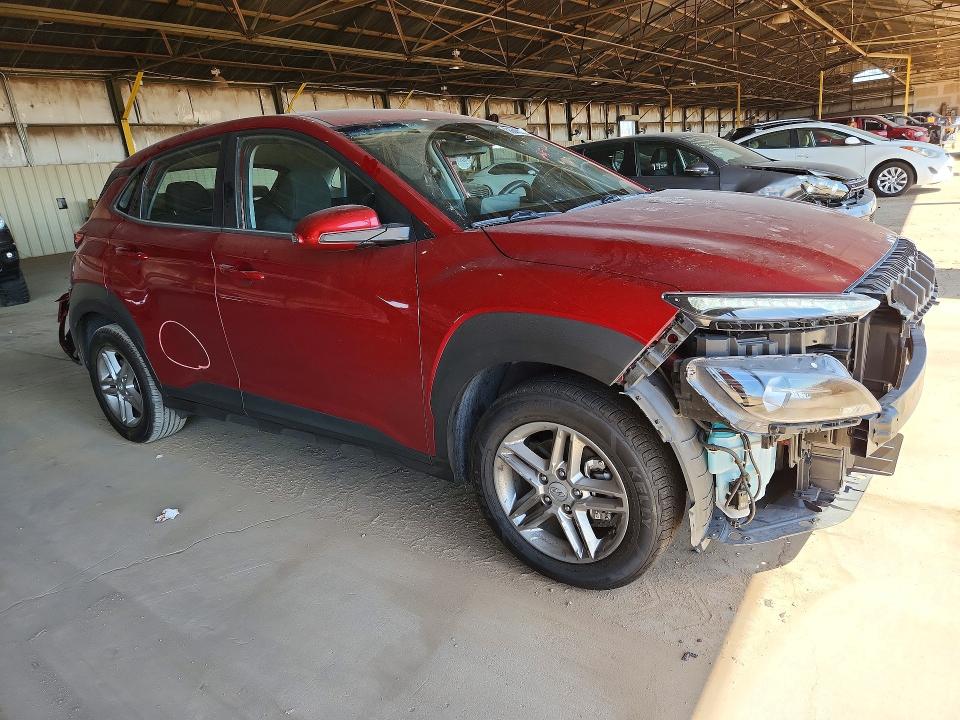 2023 Hyundai Kona VIN KM8K22AB2PU038021 COPART salvage auction — FRONT END, Az - Cert Of Title - Salvage, sold $1,750 on 2026-07-13 (photo 4)