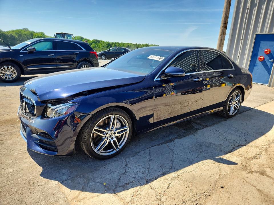 2018 Mercedes-benz E-klasse VIN WDDZF4JB0JA487733 COPART salvage auction — FRONT END, Id - Salvage Certificate Of Title, sold $6,700 on 2026-07-28 (photo 1)