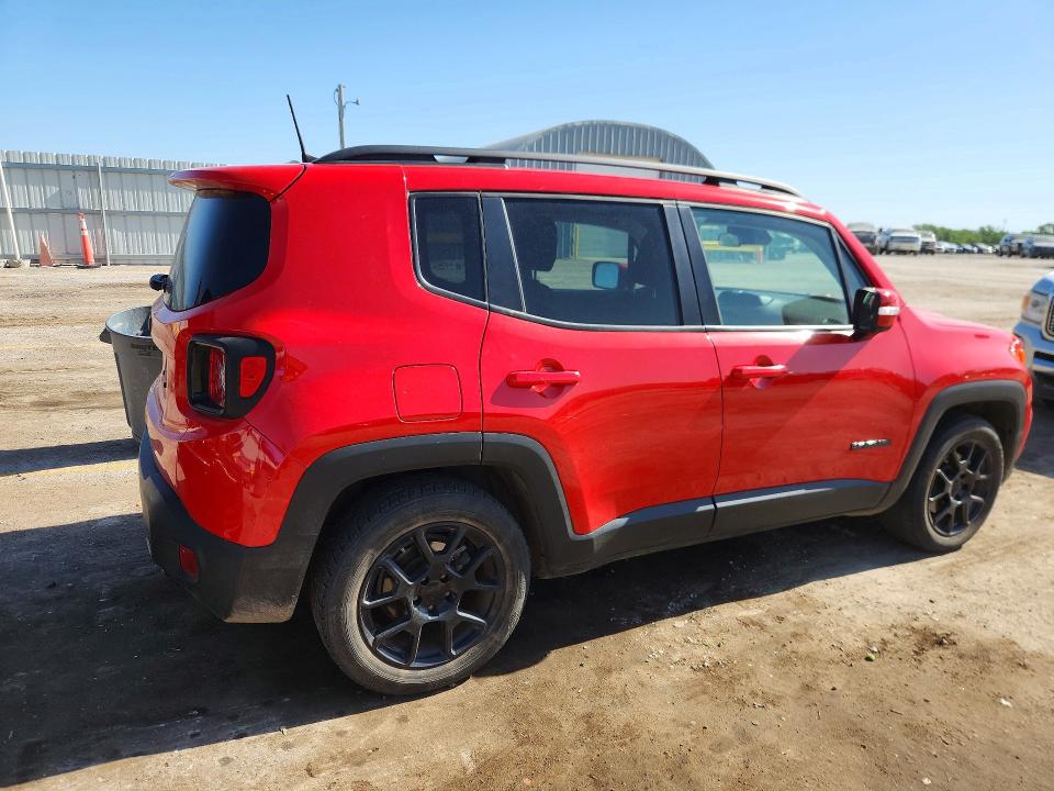 2020 Jeep Renegade VIN ZACNJABB6LPL33483 COPART salvage auction — SIDE, Ks - Cert Of Title-Salvage, sold $2,150 on 2026-08-10 (photo 3)