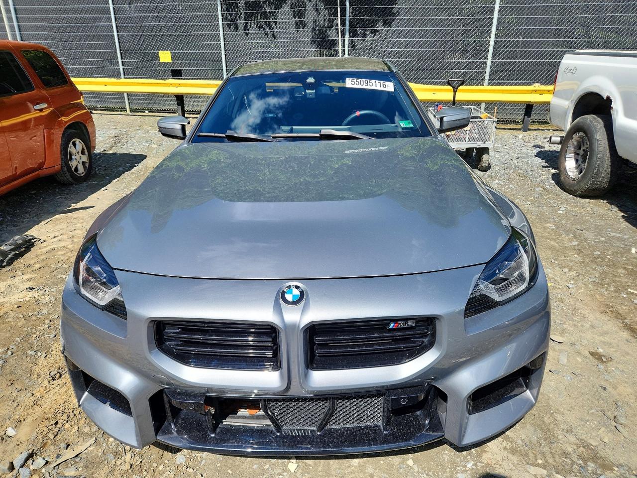 2025 BMW M2 VIN 3MF23DM08S8F64552 COPART salvage auction — Side, MD - CERT OF SALVAGE > 75% DAMAGE, sold $34,750 on 2026-07-02 (photo 5)