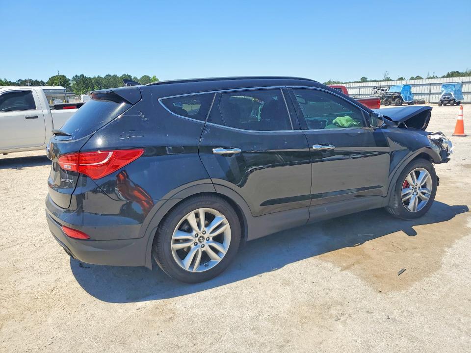 2014 Hyundai Santa fe VIN 5XYZW3LA6EG140230 COPART salvage auction — FRONT END, SC - CERT OF TITLE-SALVAGE, sold $975 on 2026-07-27 (photo 3)