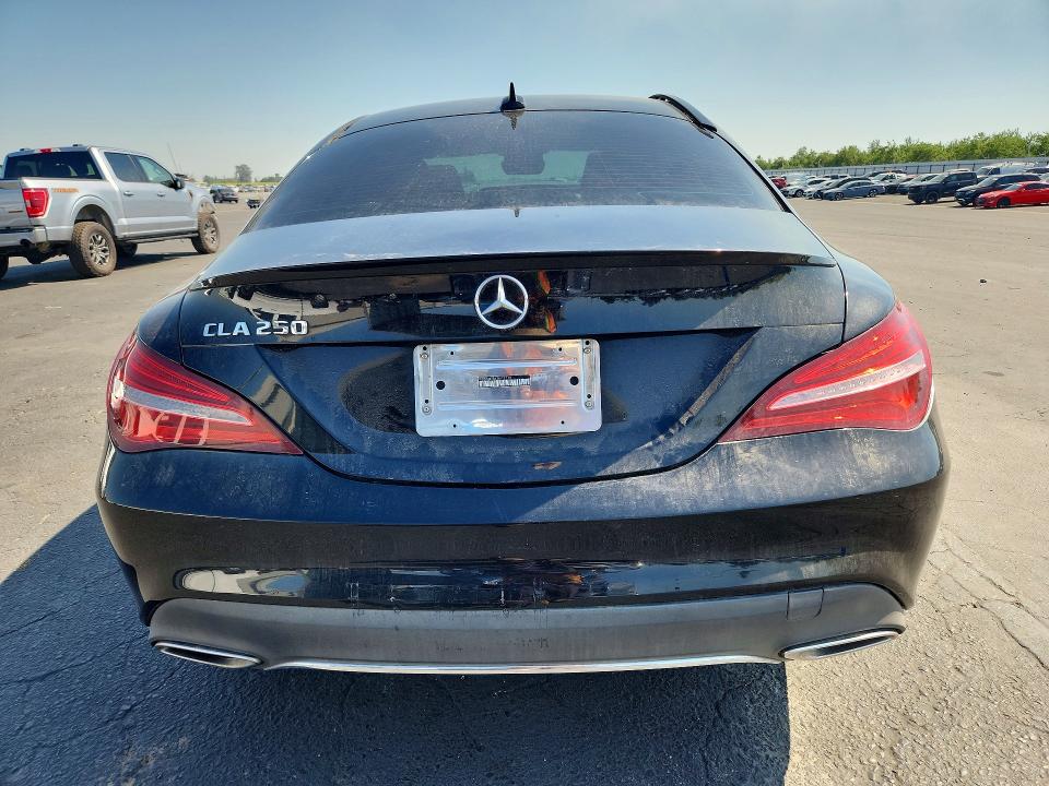 2018 Mercedes-benz Cla VIN WDDSJ4EB6JN612110 COPART salvage auction — FRONT END, Ca - Junk Receipt, sold $600 on 2026-07-06 (photo 6)