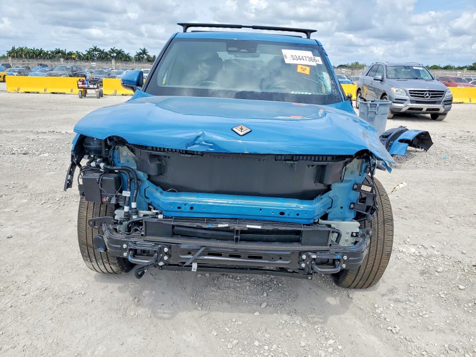 2025 Rivian R1t VIN 7FCTGBAA9SN038225 COPART salvage auction — FRONT END, FL - CERT OF TITLE SLVG REBUILDABLE, sold $2,000 on 2026-07-22 (photo 5)