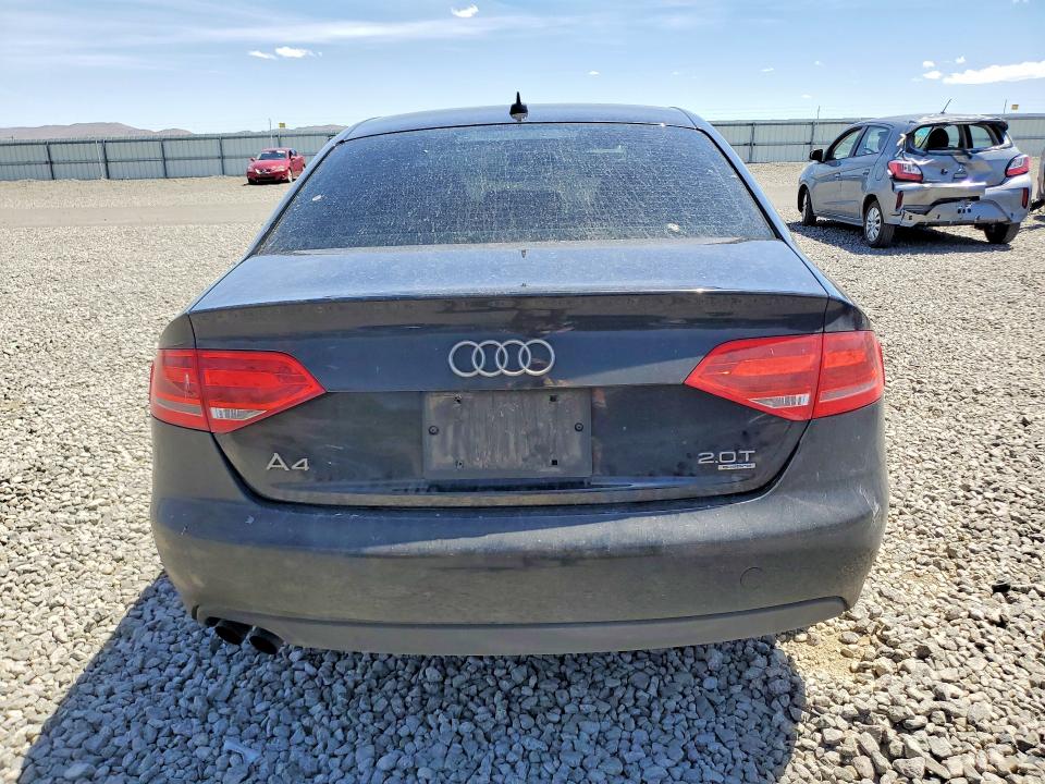 2010 Audi A4 VIN WAUDFAFL9AN010941 COPART salvage auction — FRONT END, Nv - Salvage Title, sold $650 on 2026-07-16 (photo 6)