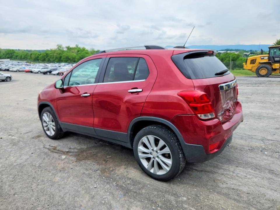 2018 Chevrolet Trax VIN 3GNCJRSB4JL198140 COPART salvage auction — REAR END, Pa - Certificate Of Salvage, sold $3,050 on 2026-07-02 (photo 2)