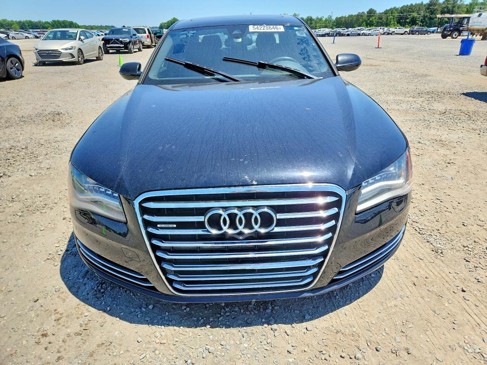2013 Audi A8 VIN WAUR2AFD2DN010455 COPART salvage auction — NORMAL WEAR, Nc - Dealer Only Clean Title, sold $1,400 on 2026-07-27 (photo 5)