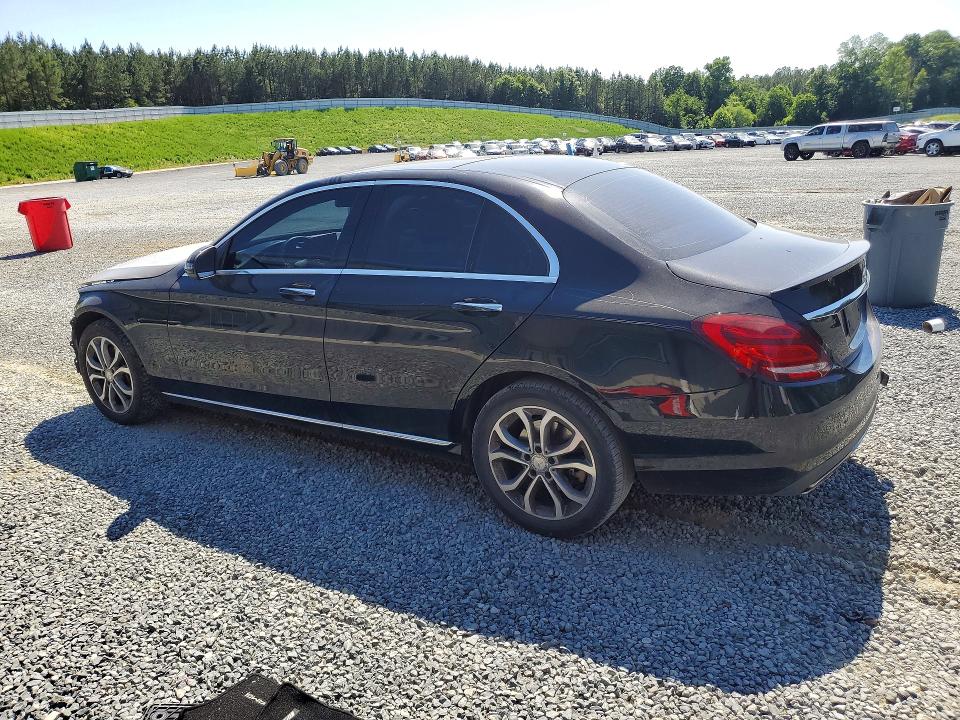 2017 Mercedes-benz C-klasse VIN 55SWF4KB0HU204601 COPART salvage auction — FRONT END, Nc - Salvage Certificate Of Title, sold $4,450 on 2026-07-09 (photo 2)
