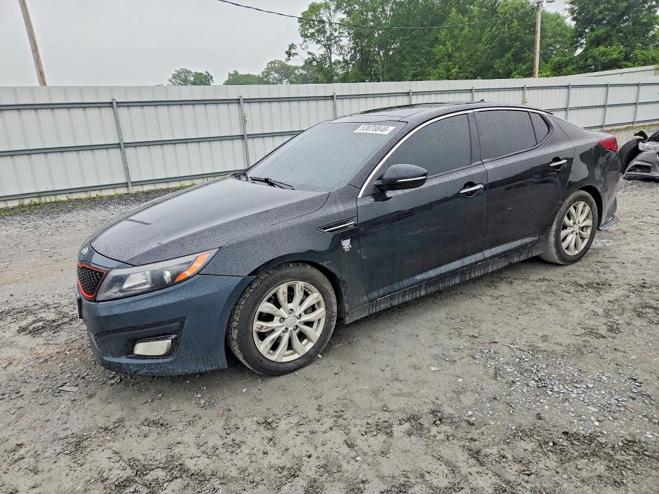 2014 Kia VIN 5XXGN4A75EG322755 COPART salvage auction — REAR END, Nc - Salvage Certificate Of Title, sold $175 on 2026-07-29 (photo 1)