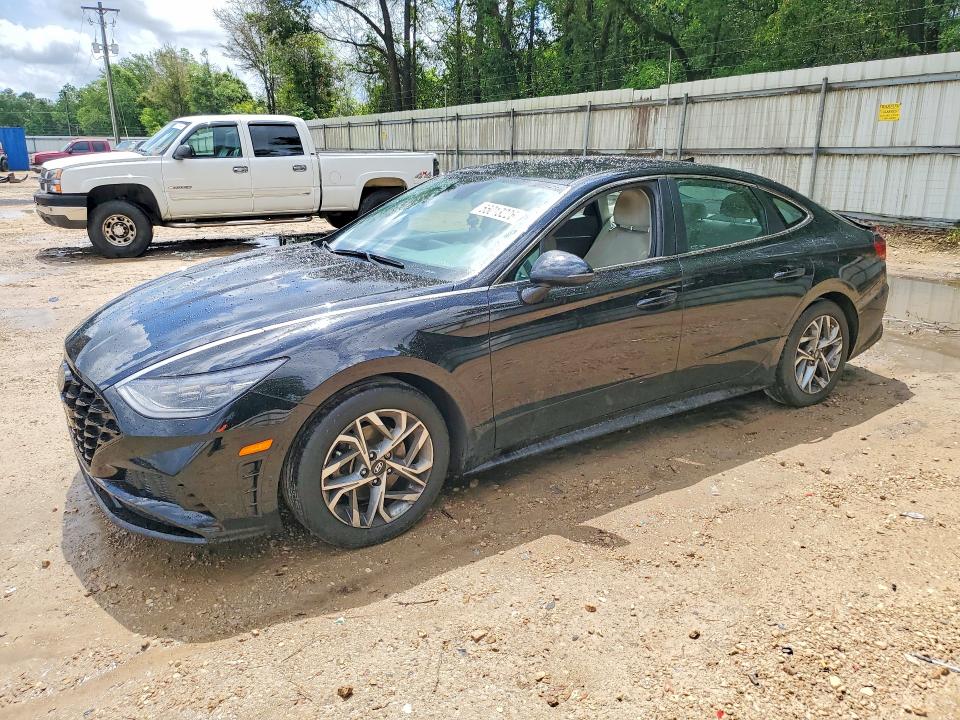 2023 Hyundai Sonata VIN KMHL64JA9PA325563 COPART salvage auction — REAR END, Fl - Certificate Of Destruction, sold $5,600 on 2026-07-10 (photo 1)