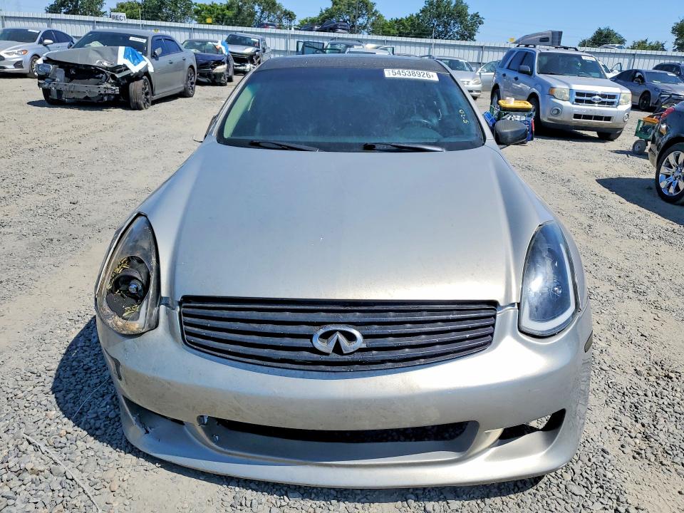 2004 Infiniti G35 VIN JNKCV54E34M820040 COPART salvage auction — REAR END, Ca - Salvage Certificate, sold $1,000 on 2026-07-07 (photo 5)