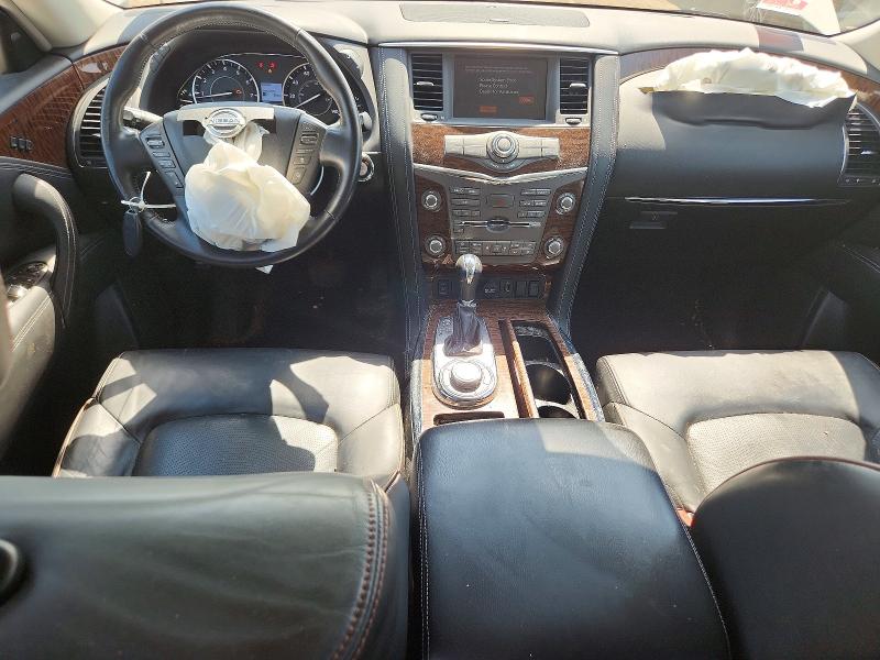 2018 Nissan Armada VIN JN8AY2NC6JX503301 COPART salvage auction — FRONT END, Il - Salvage Certificate, sold $7,000 on 2026-07-09 (photo 8)