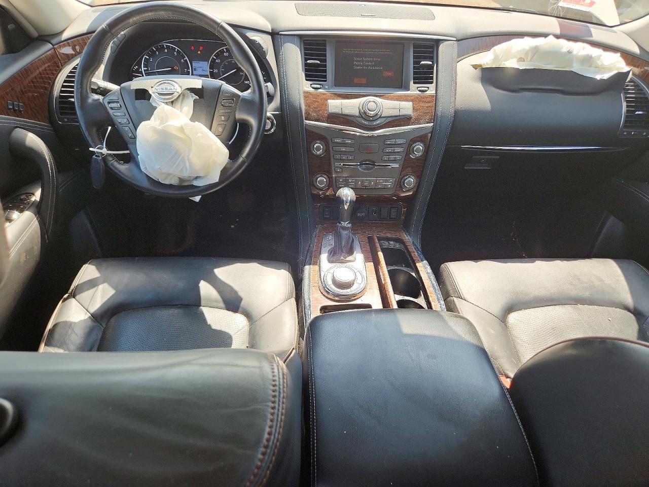 2018 Nissan Armada VIN JN8AY2NC6JX503301 COPART salvage auction — Front End, IL - SALVAGE CERTIFICATE, sold $7,000 on 2026-07-02 (photo 8)