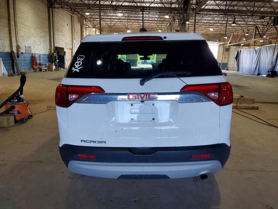 2018 Gmc Acadia VIN 1GKKNKLA8JZ238285 COPART salvage auction — FRONT END, Mi - Certificate Of Title, sold $3,500 on 2026-07-28 (photo 6)