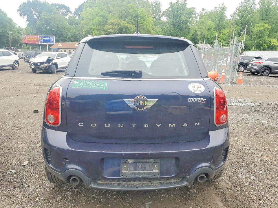 2013 Mini VIN WMWZC3C58DWP24722 COPART salvage auction — SIDE, Pa - Certificate Of Salvage, sold $1,600 on 2026-07-14 (photo 6)