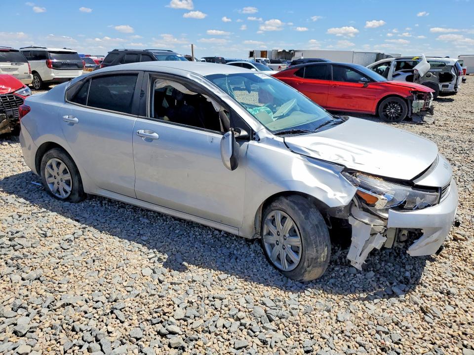 2023 Kia Rio VIN 3KPA24AD0PE618251 COPART salvage auction — FRONT END, Tx - Certificate Of Title (P), sold $3,200 on 2026-07-09 (photo 4)