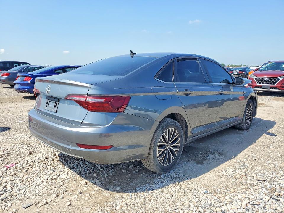 2021 Volkswagen Jetta VIN 3VWC57BU3MM004552 COPART salvage auction — FRONT END, Tx - Certificate Of Title, sold $2,900 on 2026-07-09 (photo 3)