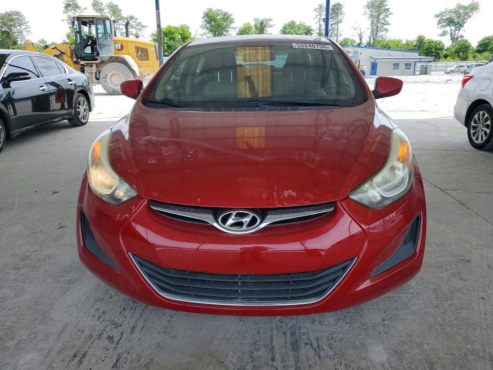 2016 Hyundai Elantra VIN KMHDH4AE9GU582822 COPART salvage auction — SIDE, Ga - Cert Of Title-Salvage, sold $1,700 on 2026-07-09 (photo 5)