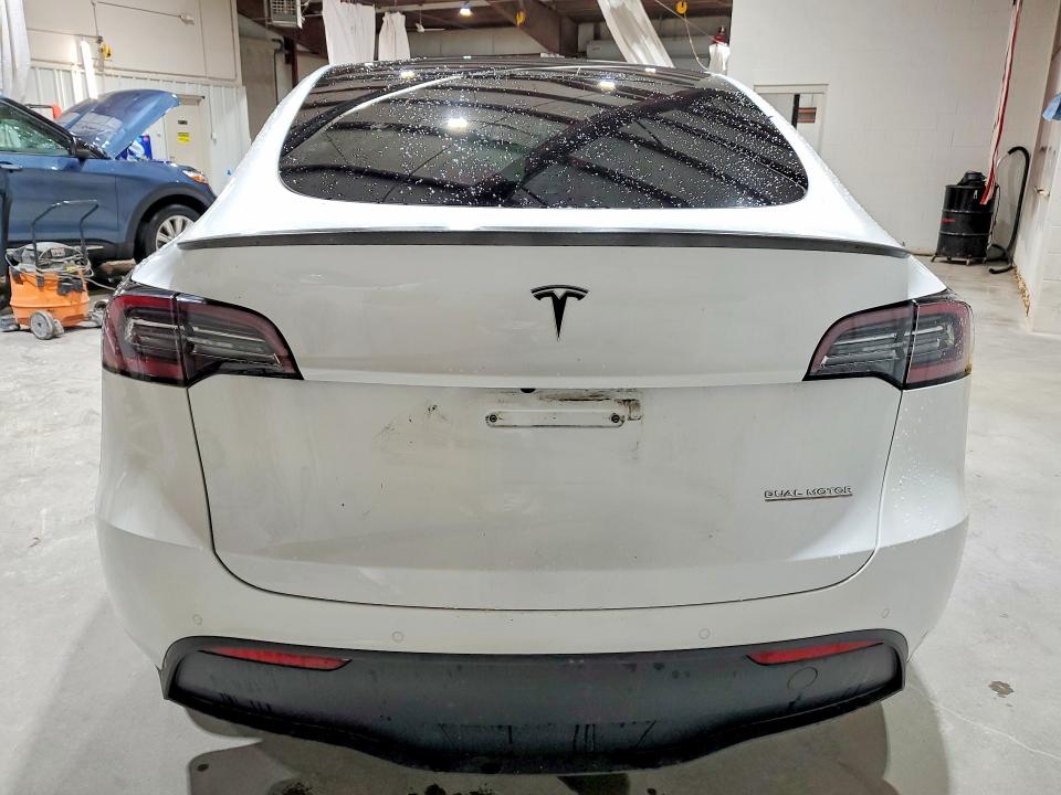 2020 Tesla Model y VIN 5YJYGDEF6LF017295 COPART salvage auction — SIDE, Ny - Mv-907A Salvage Certificate, sold $9,300 on 2026-07-27 (photo 6)