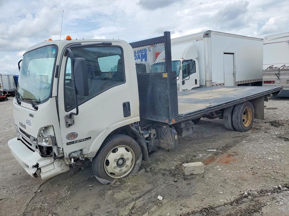 2024 Isuzu Npr VIN JALC4W167R7K02215 COPART salvage auction — FRONT END, Ok - Cert Of Title-Salvage, sold $12,100 on 2026-07-22 (photo 1)