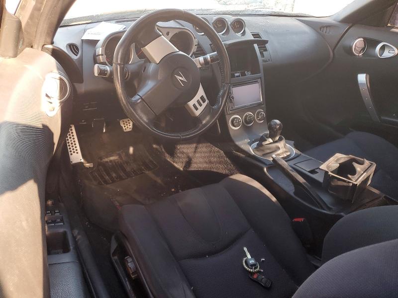 2004 Nissan 350z VIN JN1AZ34E34T062307 COPART salvage auction — FRONT END, On - Permit No Brand - Unfit, sold $275 on 2026-07-28 (photo 8)