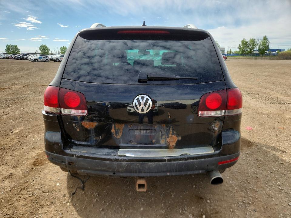 2008 Volkswagen Touareg VIN WVGBE77L88D034027 COPART salvage auction — REAR END, Ab - Bos - Salvage, sold $200 on 2026-07-28 (photo 6)