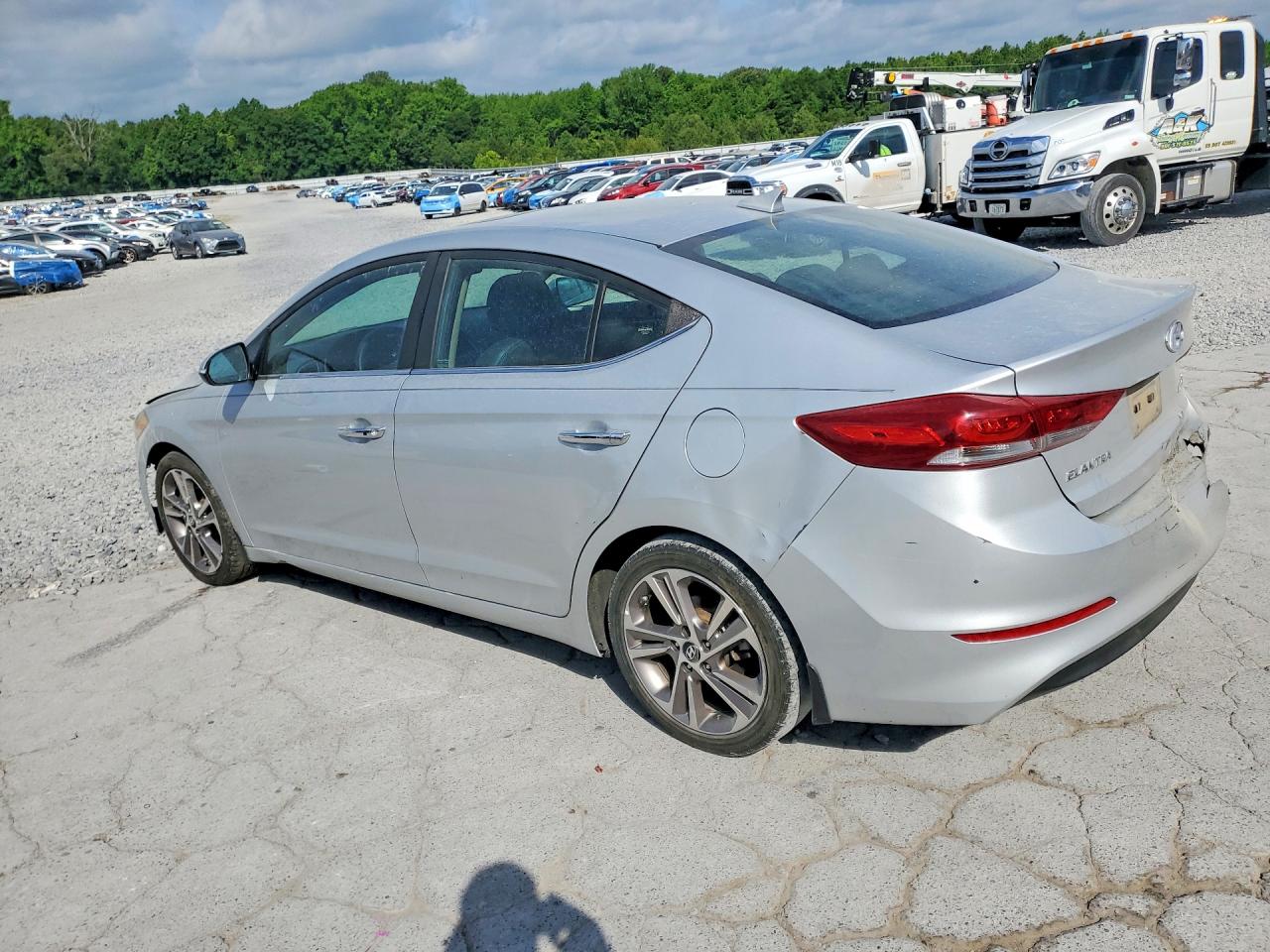 2017 Hyundai Elantra VIN 5NPD84LF0HH034469 COPART salvage auction — Burn Engine, TN - SALVAGE CERTIFICATE, sold $400 on 2026-06-23 (photo 2)