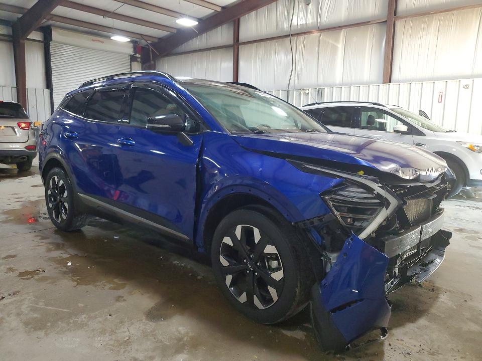 2024 Kia Sportage VIN 5XYK6CDF1RG210444 COPART salvage auction — FRONT END, Pa - Certificate Of Salvage, sold $8,000 on 2026-07-08 (photo 4)