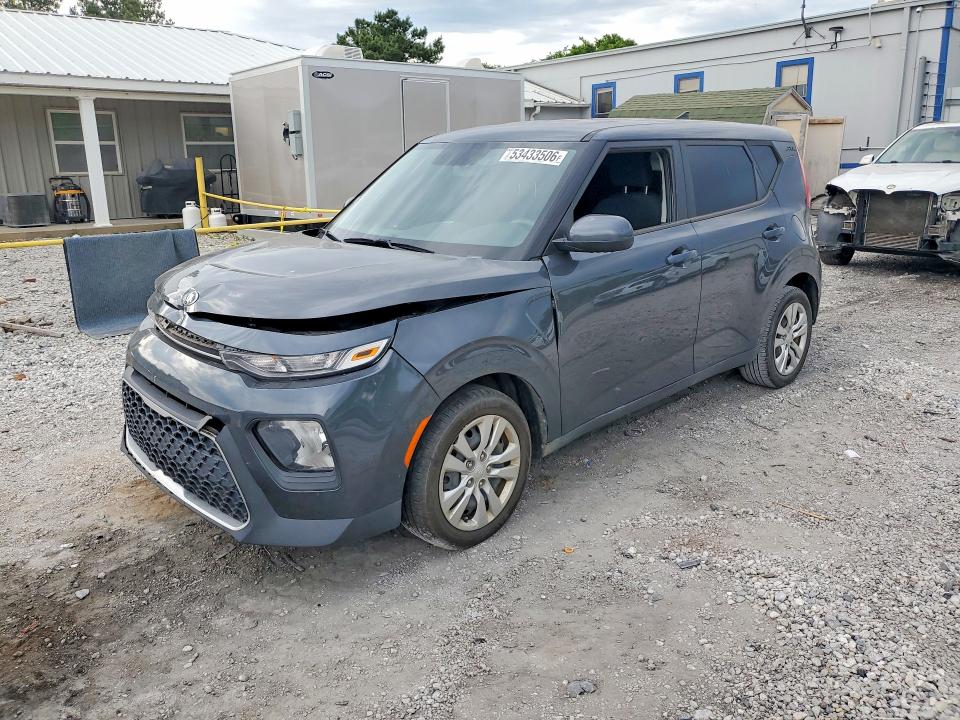 2021 Kia Soul VIN KNDJ23AU7M7775135 COPART salvage auction — FRONT END, Ar - Cert Of Title-Salvage, sold $2,250 on 2026-07-20 (photo 1)