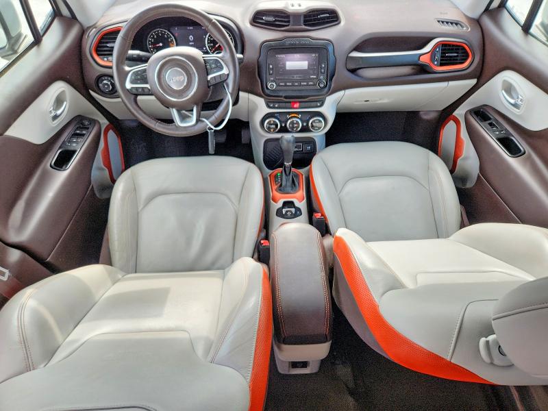 2017 Jeep Renegade VIN ZACCJADB1HPF30298 COPART salvage auction — FRONT END, TX - CERTIFICATE OF TITLE, sold $2,600 on 2026-07-17 (photo 8)
