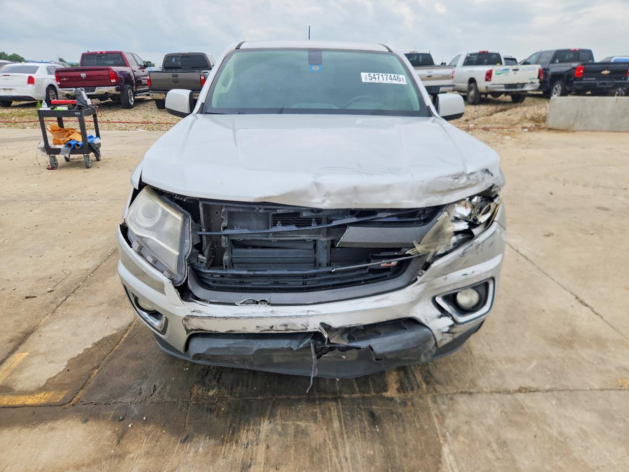 2015 Chevrolet Colorado VIN 1GCGSCE34F1128094 COPART salvage auction — Front End, TX - SALVAGE VEHICLE TITLE, sold $4,300 on 2026-06-25 (photo 5)