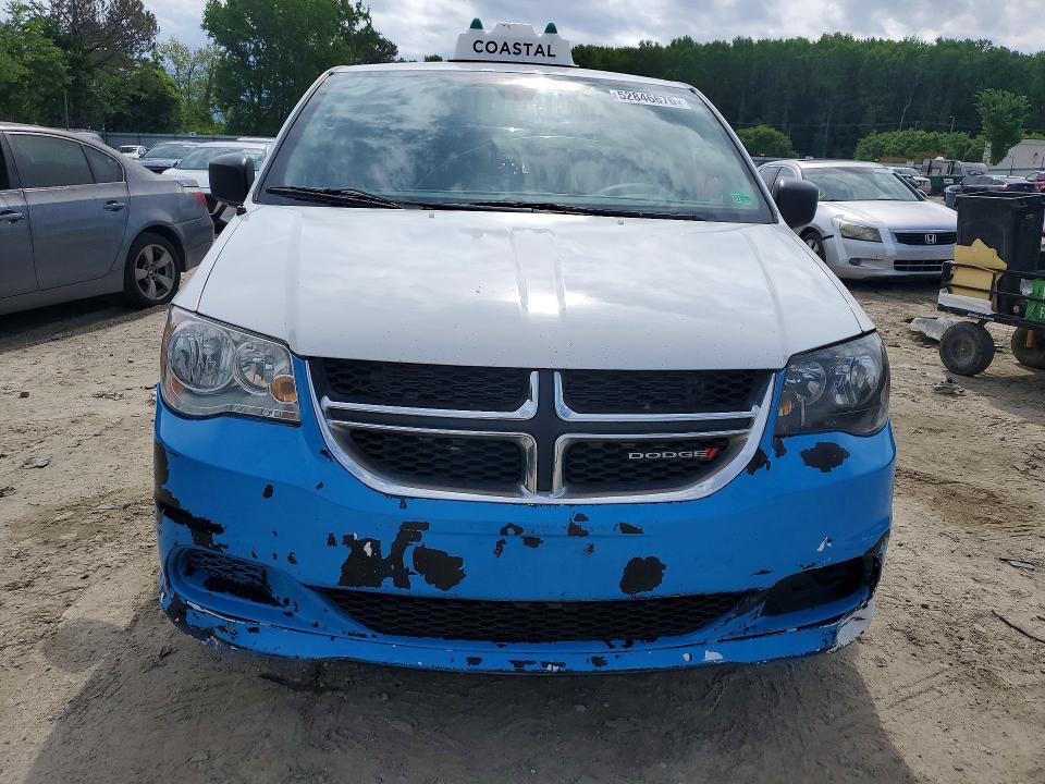 2019 Dodge Caravan VIN 2C4RDGBG5KR765986 COPART salvage auction — FRONT END, Va - Certificate Of Title, sold $425 on 2026-07-09 (photo 5)