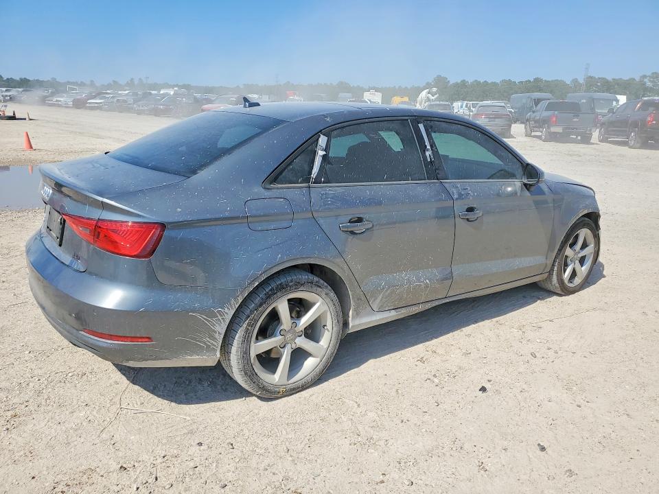 2016 Audi A3 VIN WAUA7GFF5G1057865 COPART salvage auction — FRONT END, Tx - Salvage Vehicle Title, sold $1,750 on 2026-07-31 (photo 3)