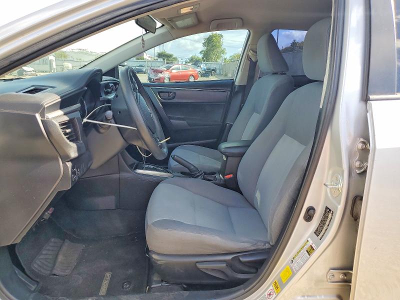 2015 Toyota Corolla VIN 5YFBURHE6FP207735 COPART salvage auction — FRONT END, Ca - Salvage Certificate, sold $2,350 on 2026-07-24 (photo 7)