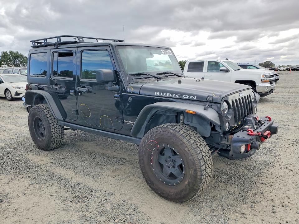 2015 Jeep VIN 1C4HJWFG6FL771738 COPART salvage auction — FRONT END, Ca - Salvage Certificate, sold $7,400 on 2026-07-09 (photo 4)