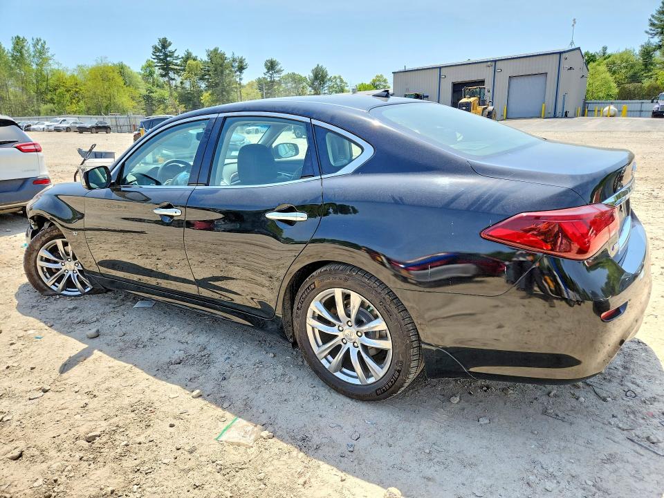 2019 Infiniti Q70 VIN JN1BY1AR0KM585326 COPART salvage auction — FRONT END, Ma - Cert Of Title-Salvage, sold $5,700 on 2026-07-07 (photo 2)