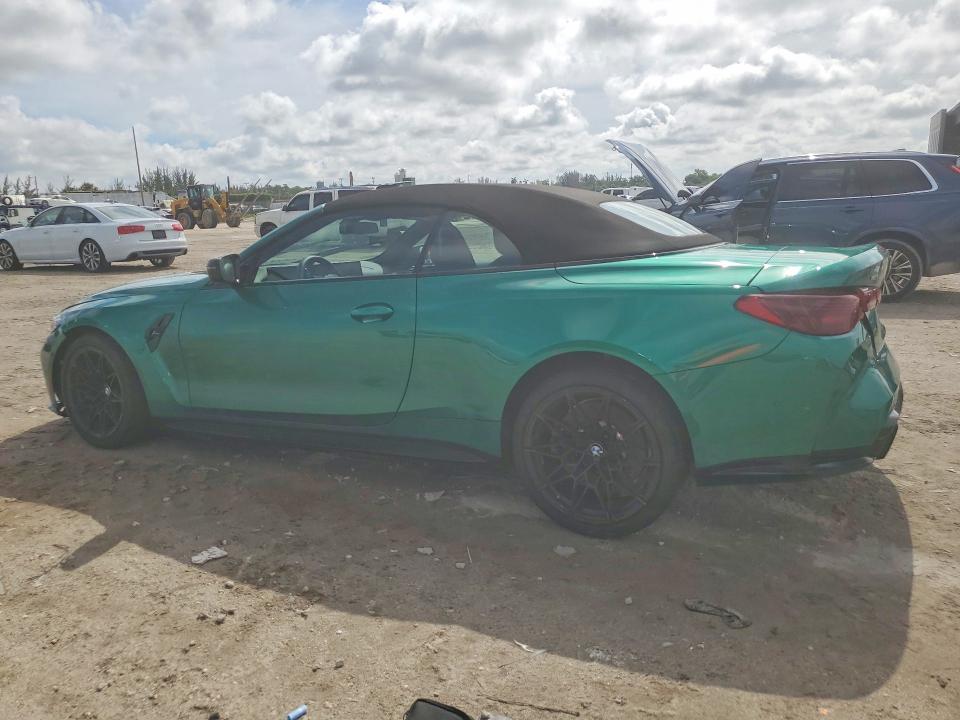 2026 BMW M4 VIN WBS43BA03TCX36347 COPART salvage auction — FRONT END, Fl - Cert Of Title Slvg Rebuildable, sold $46,250 on 2026-07-09 (photo 2)