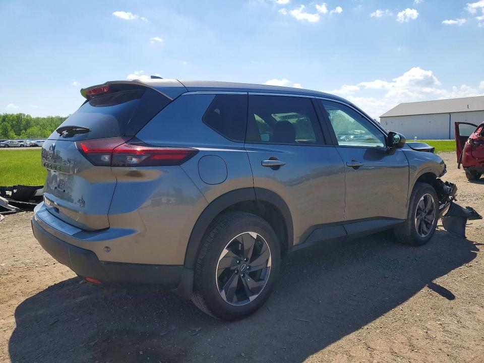 2025 Nissan Rogue VIN JN8BT3BB3SW151919 COPART salvage auction — FRONT END, OH - CERT OF TITLE-SALVAGE, sold $7,500 on 2026-07-02 (photo 3)