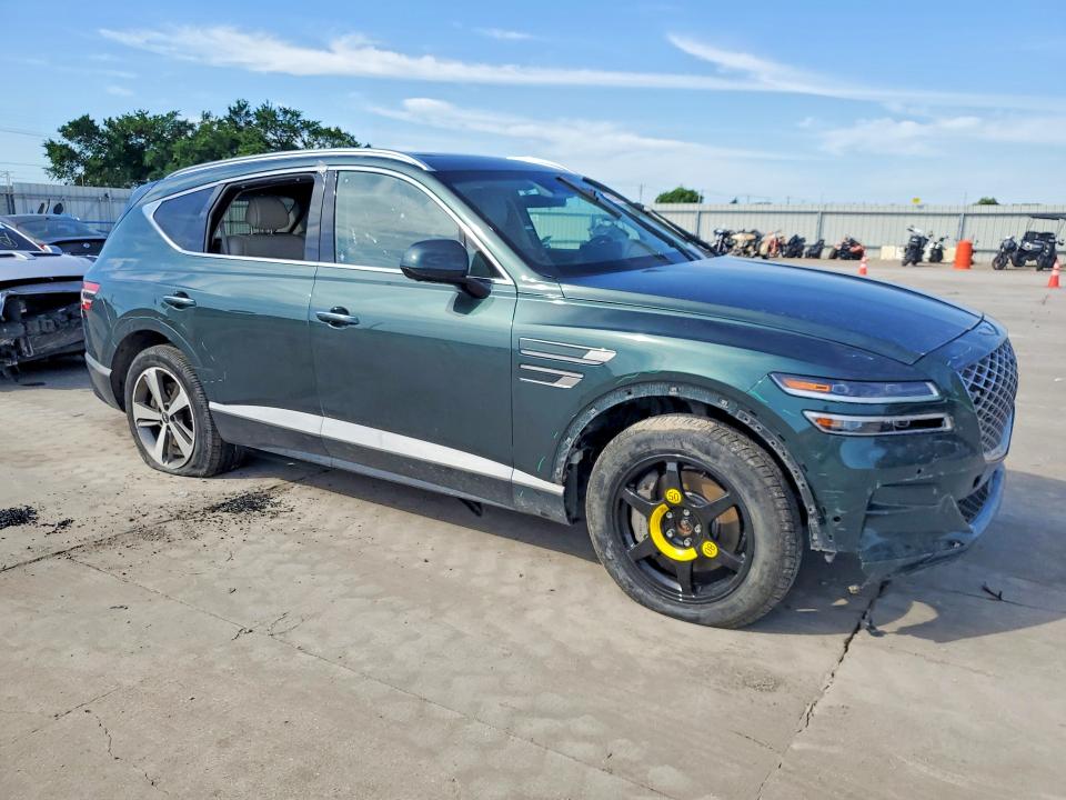 2021 Genesis Gv80 VIN KMUHCESC0MU050987 COPART salvage auction — FRONT END, Tx - Salvage Vehicle Title, sold $8,300 on 2026-07-02 (photo 4)
