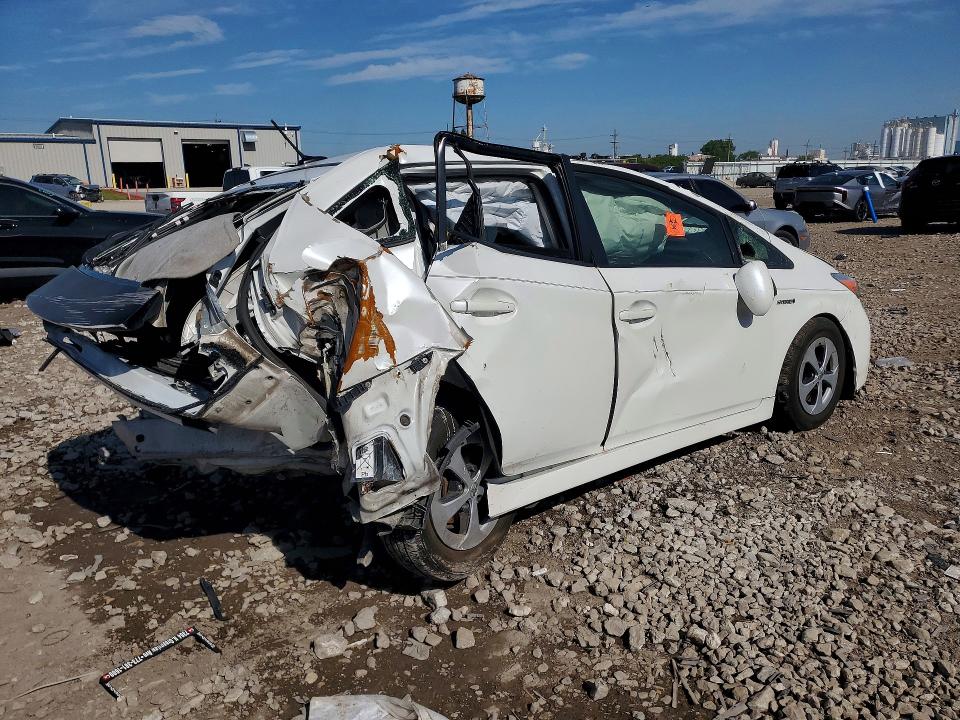 2013 Toyota VIN JTDKN3DU1D0352910 COPART salvage auction — ROLLOVER, Il - Salvage Certificate, sold $275 on 2026-07-24 (photo 3)