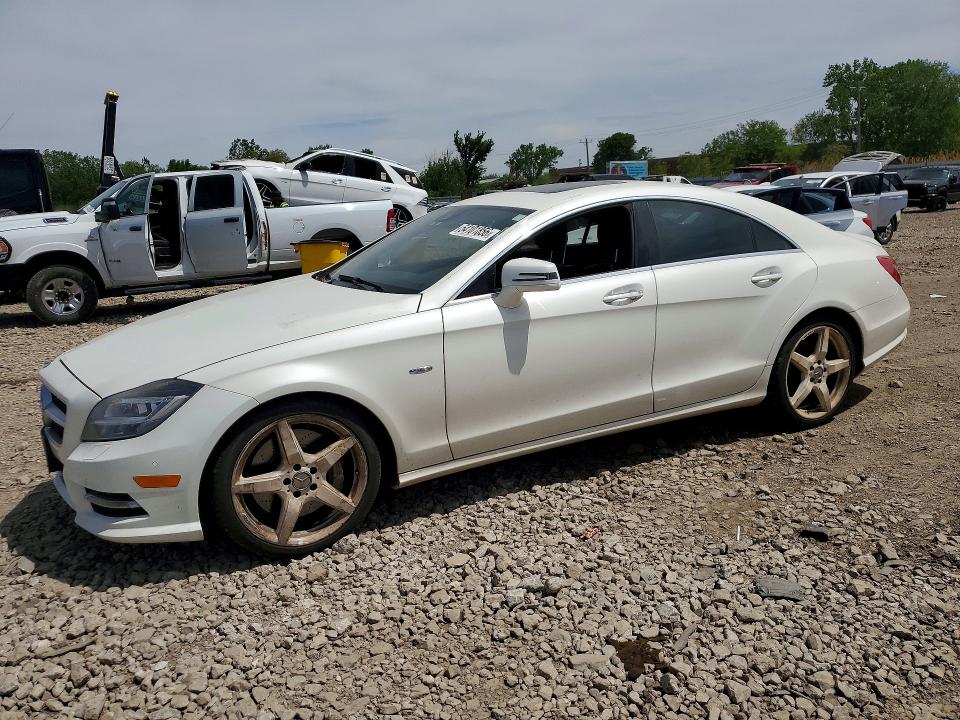 2012 Mercedes-benz Cls-klasse VIN WDDLJ9BB8CA043938 COPART salvage auction — VANDALISM, Il - Salvage Certificate, sold $4,750 on 2026-07-17 (photo 1)