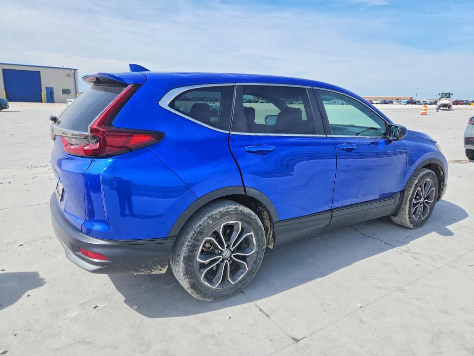2020 Honda Cr-v VIN 7FARW1H53LE009510 COPART salvage auction — HAIL, Tx - Certificate Of Title, sold $7,900 on 2026-07-15 (photo 3)
