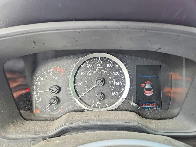 2020 Toyota Corolla VIN JTDEPRAE4LJ107079 COPART salvage auction — REAR END, Tx - Salvage Vehicle Title, sold $3,400 on 2026-07-10 (photo 9)