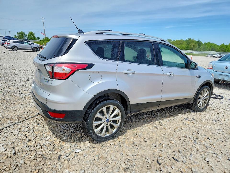 2018 Ford Escape VIN 1FMCU9J90JUC41209 COPART salvage auction — FRONT END, Mi - Certificate Of Title, sold $2,450 on 2026-07-02 (photo 3)