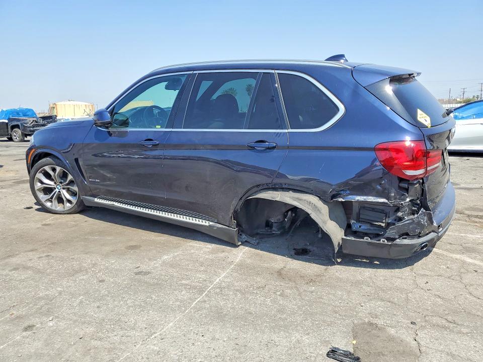 2017 BMW VIN 5UXKR2C38H0X04764 COPART salvage auction — REAR END, Ca - Salvage Certificate, sold $7,400 on 2026-07-06 (photo 2)