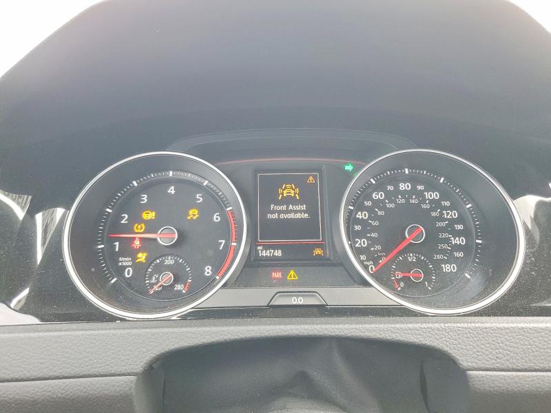 2020 Volkswagen Gti VIN 3VW5T7AU4LM004722 COPART salvage auction — FRONT END, Il - Salvage Certificate, sold $3,650 on 2026-07-07 (photo 9)