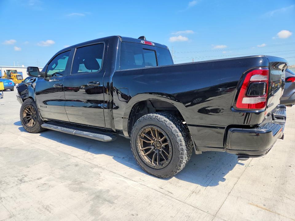 2021 Ram 1500 VIN 1C6SRFFT2MN766640 COPART salvage auction — FRONT END, Tx - Salvage Vehicle Title, sold $9,700 on 2026-07-31 (photo 2)