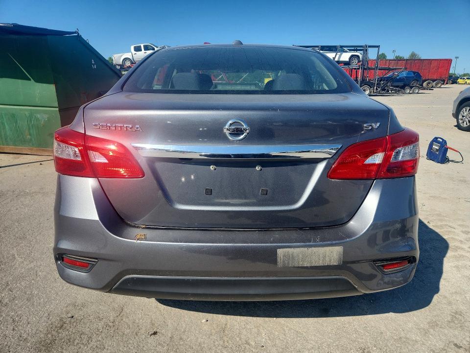 2018 Nissan Sentra VIN 3N1AB7AP6JY256141 COPART salvage auction — MECHANICAL, Mo - Certificate Of Title, sold $1,050 on 2026-07-02 (photo 6)