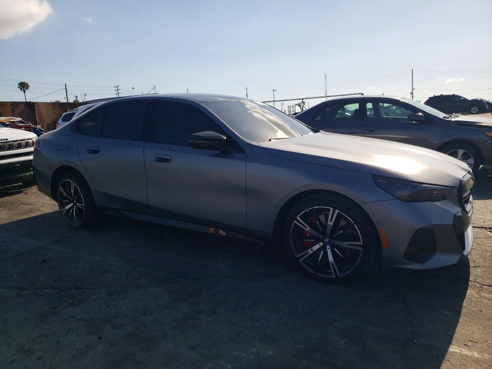 2024 BMW I5 VIN WBY43FK02RCS11980 COPART salvage auction — REAR END, Ca - Salvage Certificate, sold $37,500 on 2026-07-08 (photo 4)